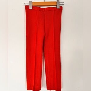 Amazing Orange Handmade knitted Kids pants